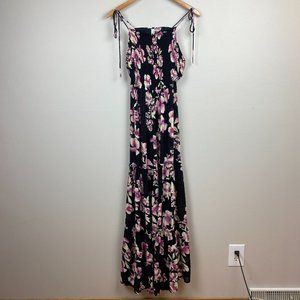 chinese dress ladies NOMAD Fuchsia Tie-Dye Maxi Dress - Open back Tie dye Maxi Dress